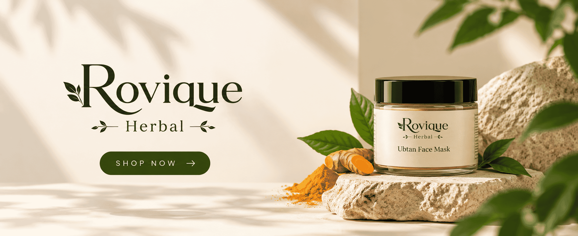 Rovique Herbal Banner
