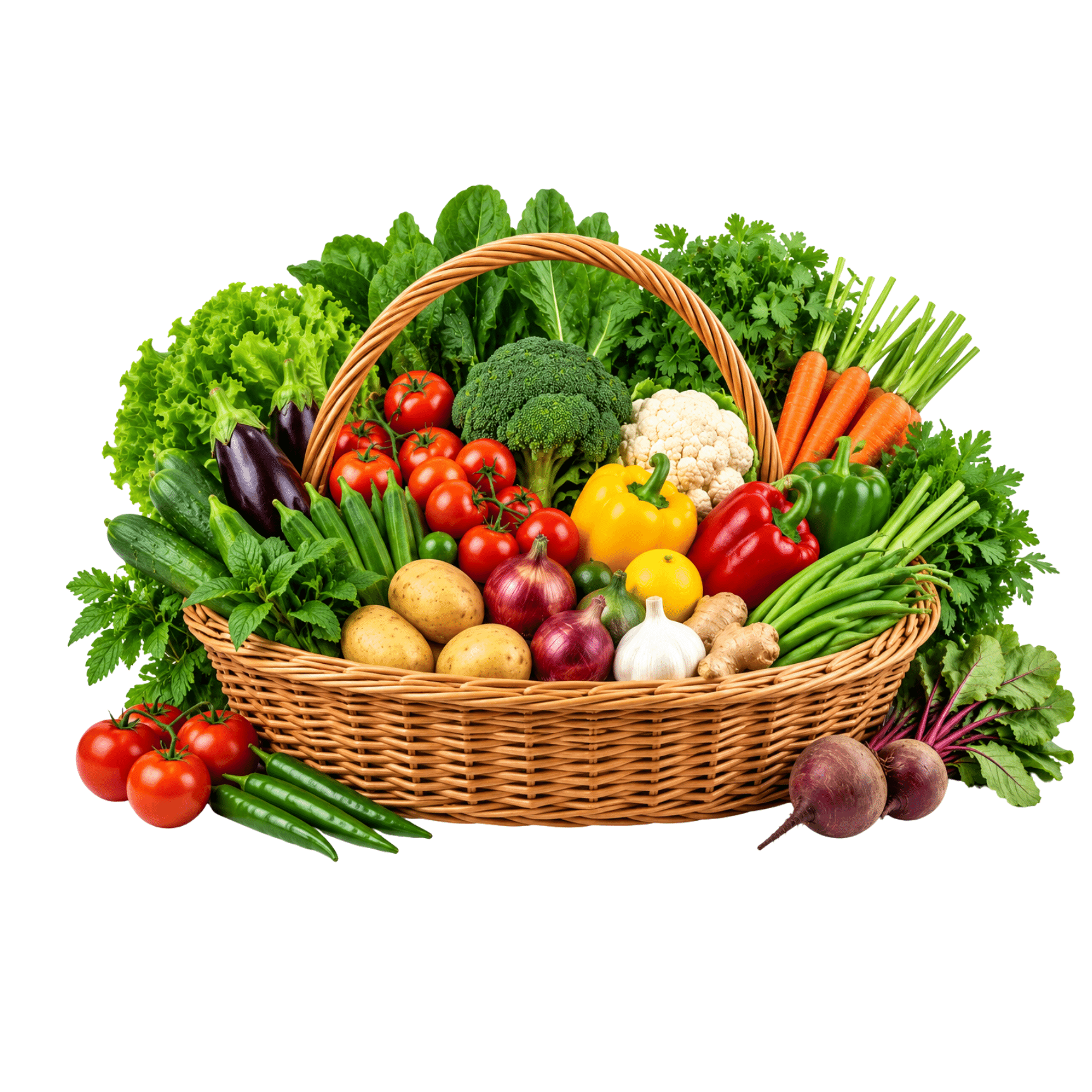 Weekly Organic Farm Fresh Basket
